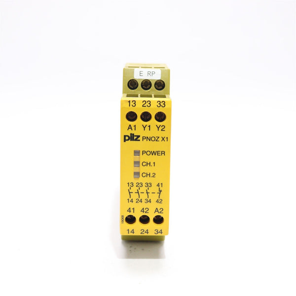 PILZ 24V AC/DC SAFETY RELAY PNOZ X1 3S10