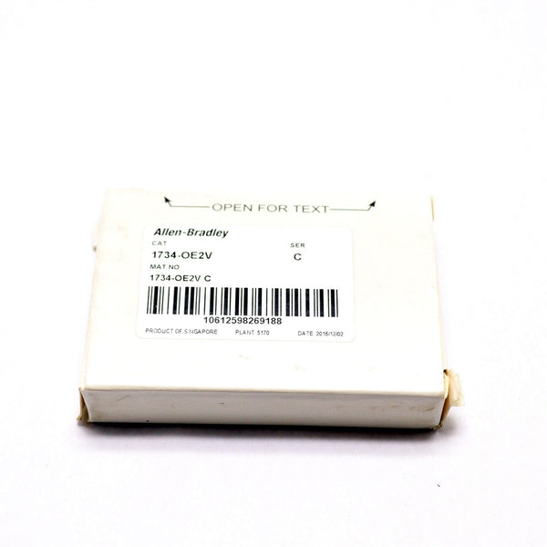 ALLEN BRADLEY 2 POINT ANALOG OUTPUT MODULE 1734-OE2V/C