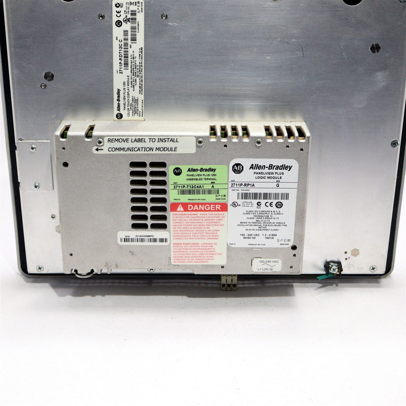 ALLEN BRADLEY PANELVIEW 1250 2711P-T12C4A1