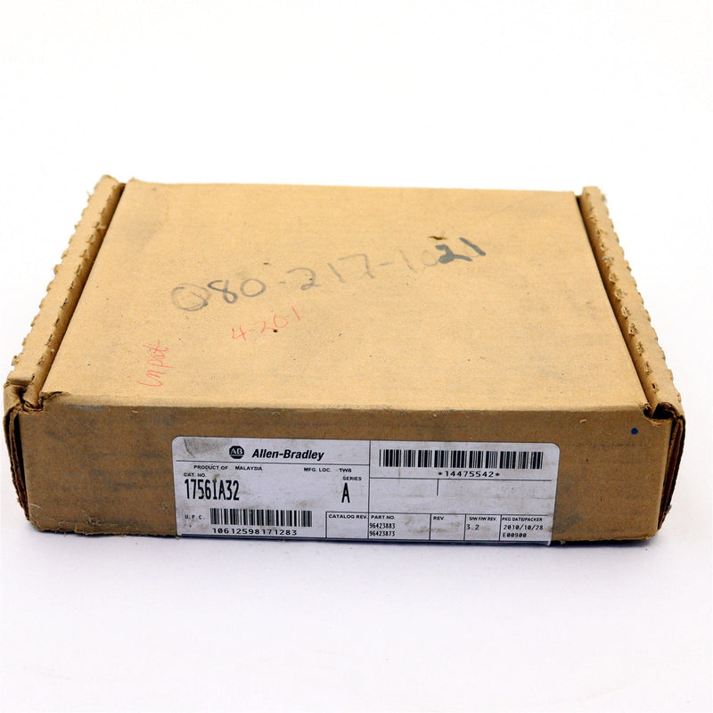 ALLEN-BRADLEY CONTROLLOGIX 32PT INPUT MODULE 1756-IA32 SER. A