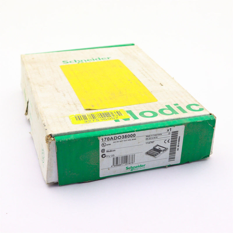 SCHNEIDER ELECTRIC | MODICON 24V DC 32PT OUT MDL BASE 170ADO35000