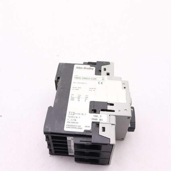 ALLEN BRADLEY 140U-D6D3-C20/B CIRCUIT BREAKER