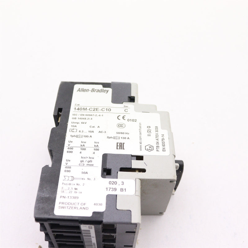 ALLEN BRADLEY 140M-C2E-C10/C CIRCUIT BREAKER