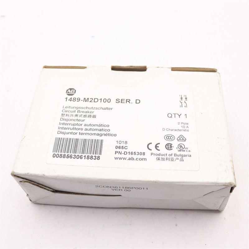 ALLEN BRADLEY 1489-M2D100/D CIRCUIT BREAKER