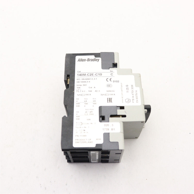 ALLEN BRADLEY 140M-C2E-C10/C MOTOR PROTECTOR CIRCUIT BREAKER