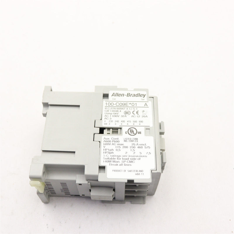 ALLEN BRADLEY 100-C09EJ01 CONTACTOR