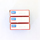 SKF 30 x 55 x 13mm BEARING 6006-2Z - LOT OF 3