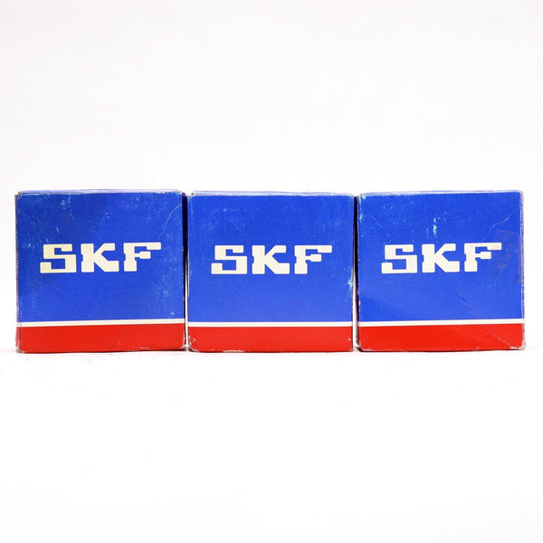 SKF 30 x 62 x 16mm BEARING 6206-2RS1 - LOT OF 3