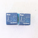 KOYO ID 10mm x OD 22mm x WIDTH 6mm BEARINGS 6900ZZ - LOT 0F 8