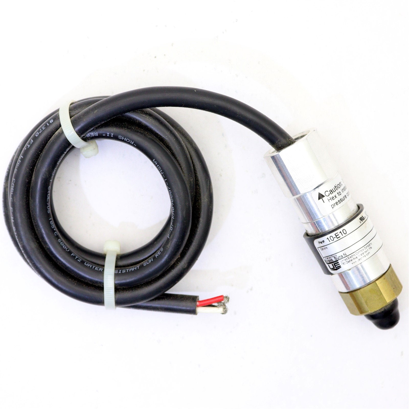 UNITED ELECTRIC 10-E10 PRESSURE SWITCH