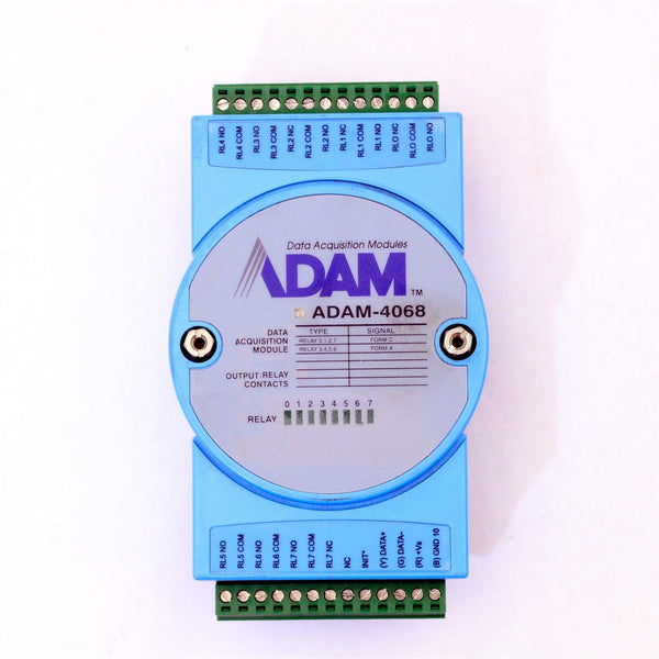 ADVANTECH ADAM-4068 RELAY MODULE 8-CHANNEL