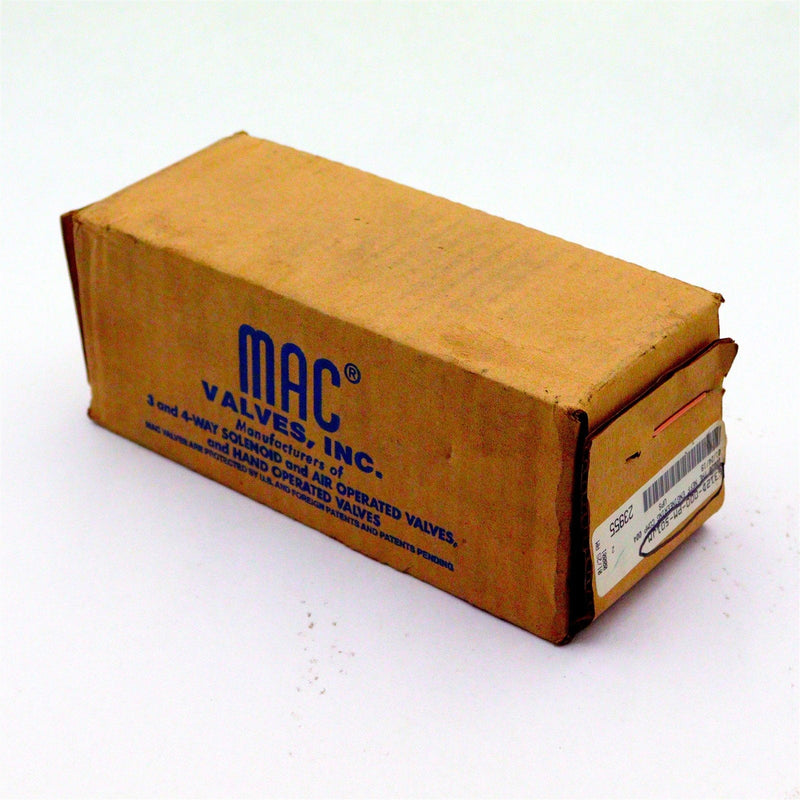 MAC Solenoid Valve 6312D-000-PM-501JM *New In Box*