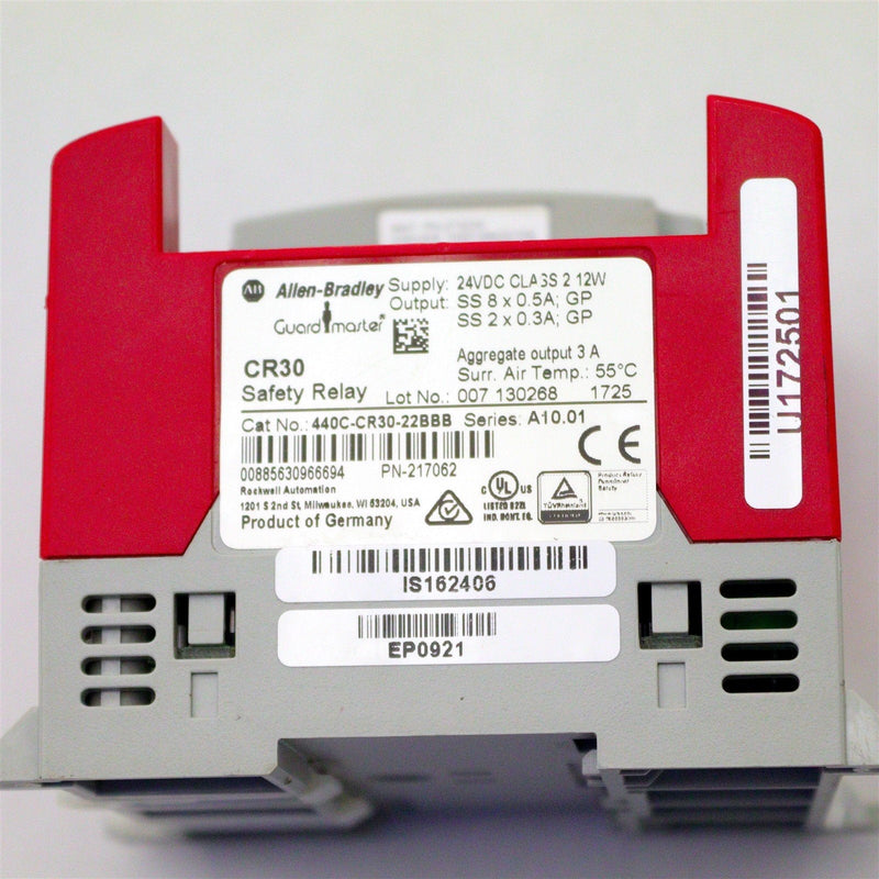 Allen Bradley Guardmaster Safety Relay 440CCR3022BBB *TESTED*