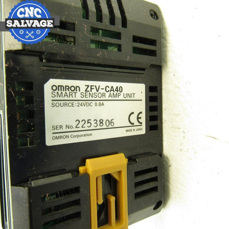 Omron Smart Sensor Amp Unit ZFV-CA40