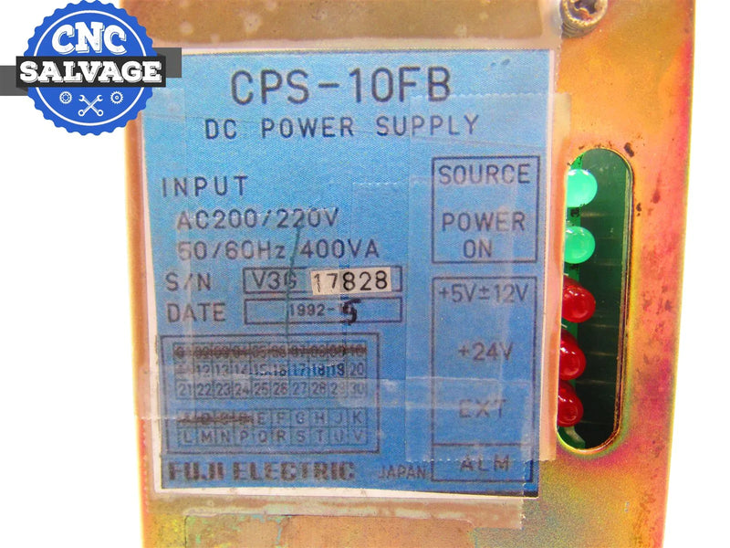 Fuji Electric DC Power Supply CPS-10FB *Tested*