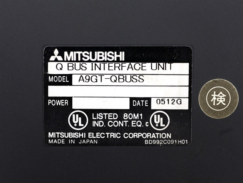 Mitsubishi Operator Interface A985GOT-TBA A9GT-QBUSS