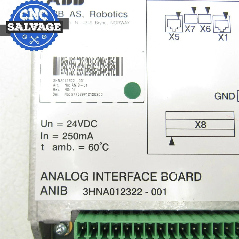 ABB Analog Interface Board ANIB-01 3HNA012322-001