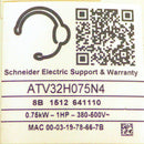 Schneider ELecrtic Variable Speed Drive ATV32H075N4