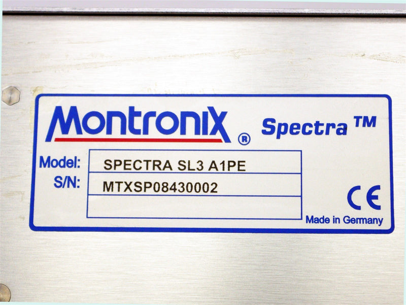 Montronix Spectra Electronic Unit Spectra SL3 A1PE