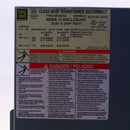 Square D Transformer Disconnect Class 9070 NEMA 12 SK1000A3