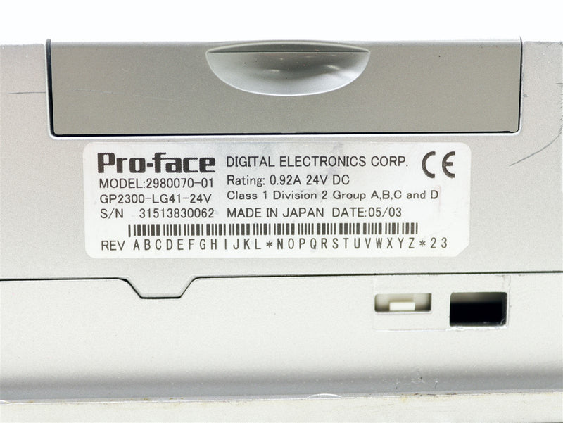 Pro-face Monitor GP2300-LG41-24V