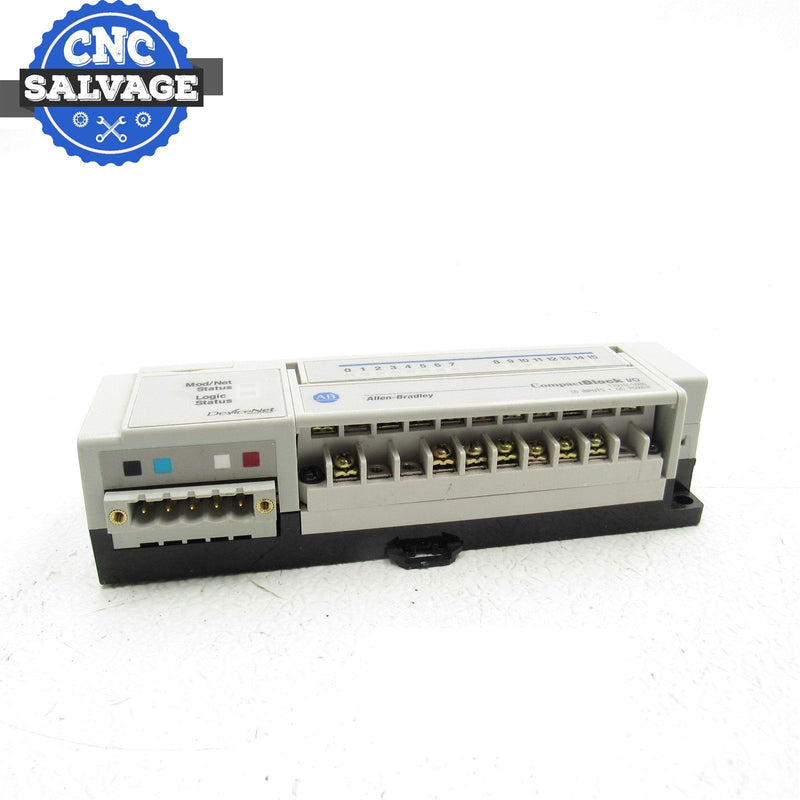 Allen Bradley Compact I/O Block 1791D-16B0 Ser. D *Tested*