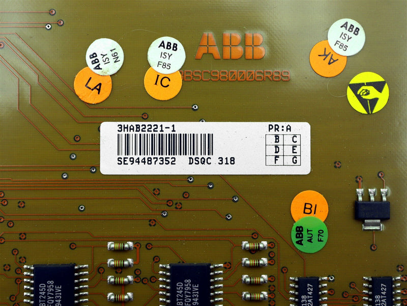 ABB Memory Expansion Board DSQC318 3HAB2221-1