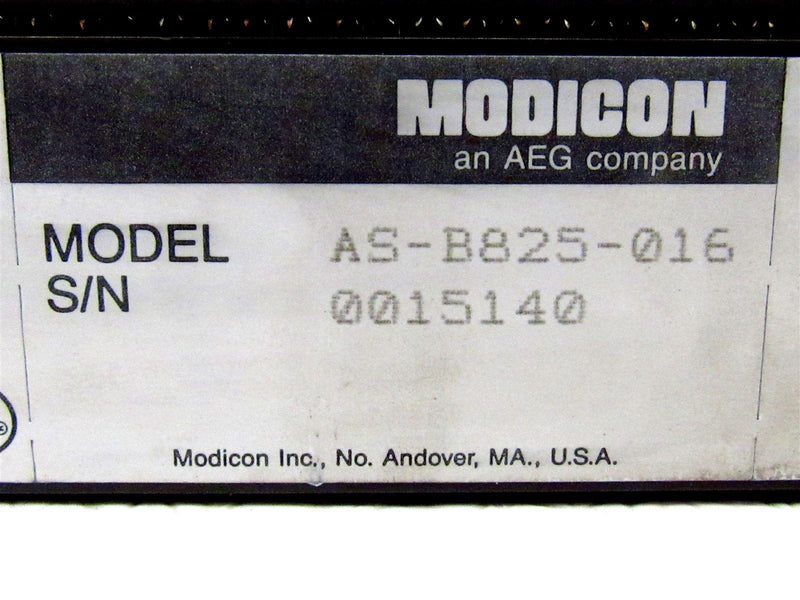 Modicon True High Input Module AS-B825-016 *Tested*