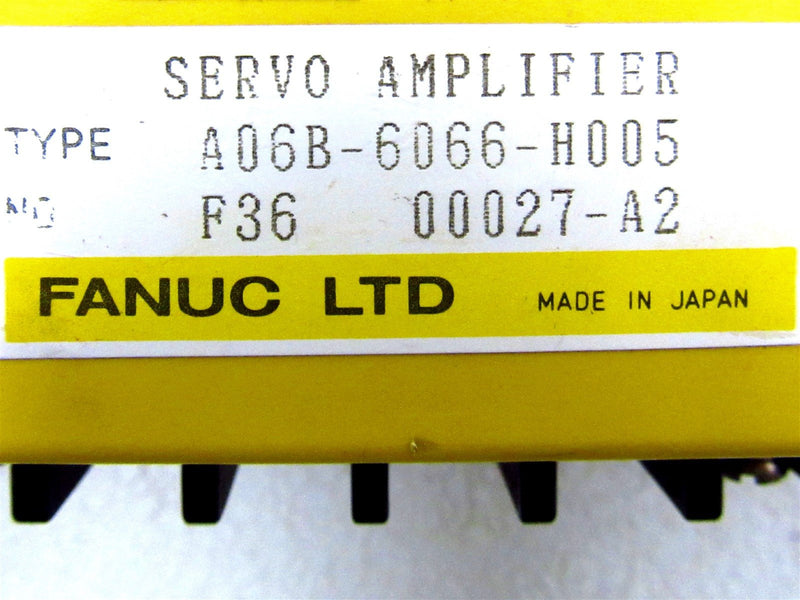 Fanuc Servo Amplifier A06B-6066-H005