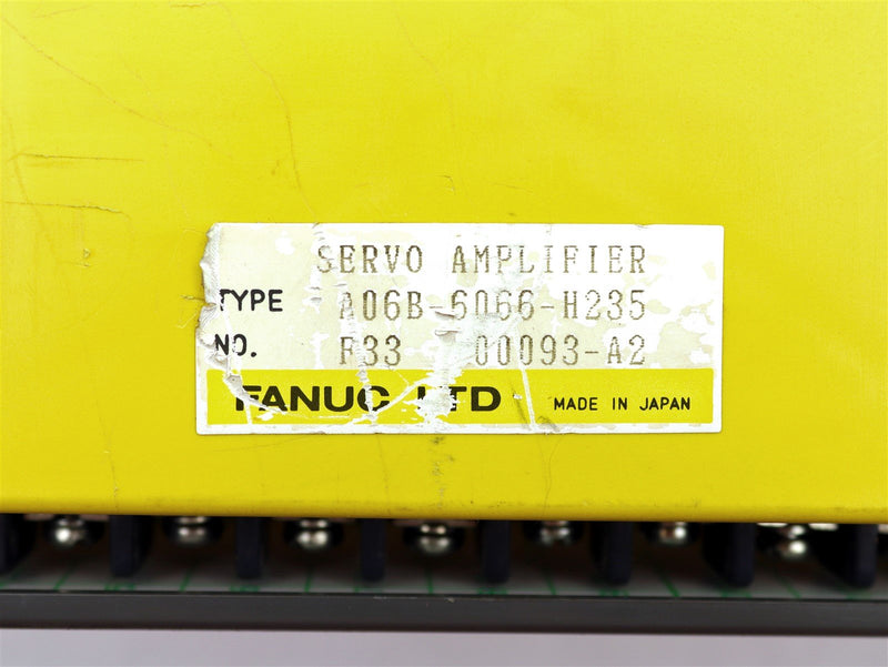 Fanuc Dual Axis Servo Amplifier A06B-6066-H235 *Tested*