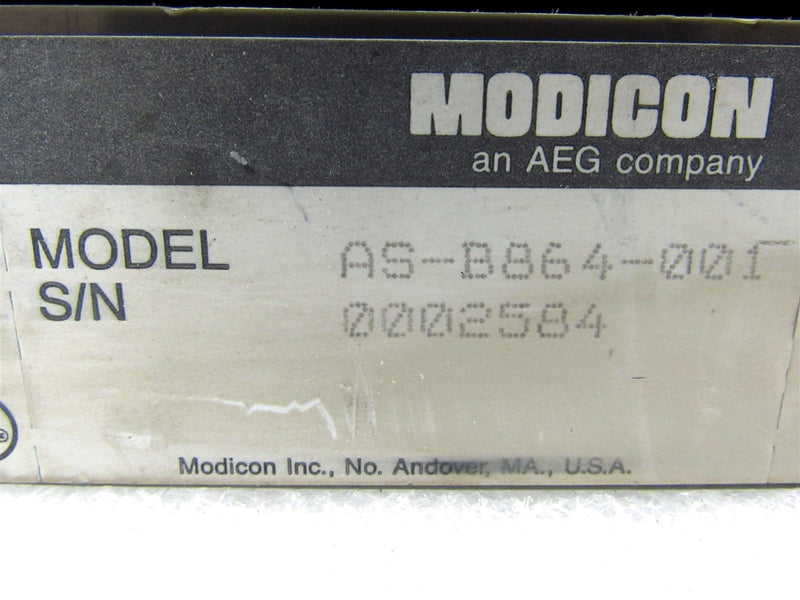 Modicon Output Module AS-B864-001 *Tested*