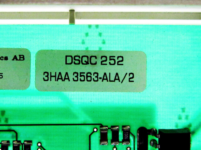 ABB Safety Circuit Board DSQC252 3HAA3563-ALA/2