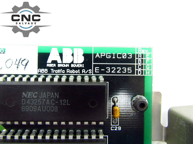 ABB PC Board E-32235 APGIC03