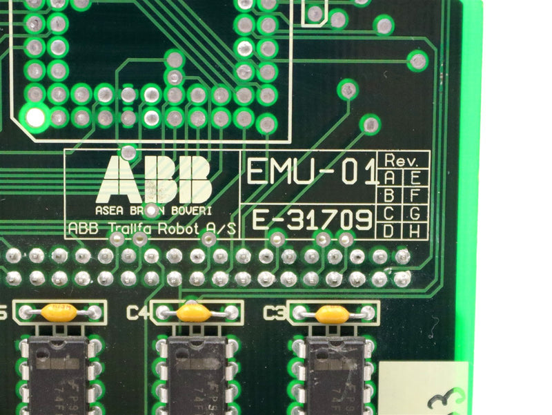 ABB Circuit Board EMU-01 E-31709