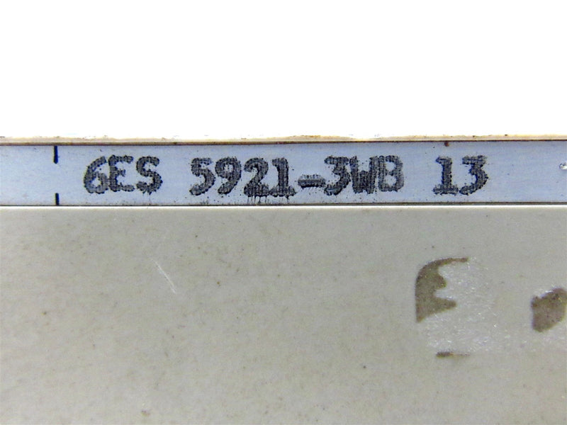 Siemens CPU Module 6ES5921-3WB13