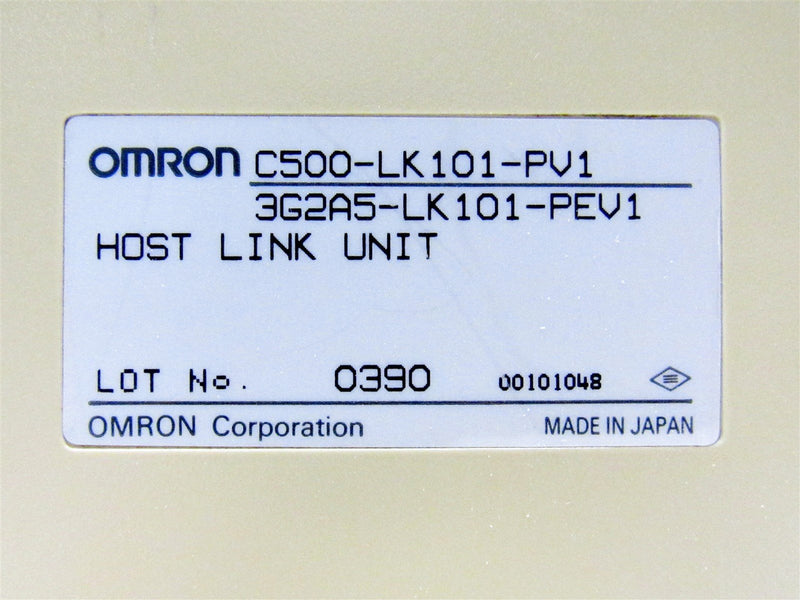 OMRON HOST LINK UNIT 3G2A5-LK101-PEV1/ C500-LK101-PV1