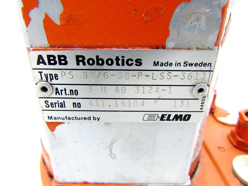 Elmo ABB Servo Motor Axis 1-3 PS 90/6-38-P-LSS-3822 3HAB3124-1