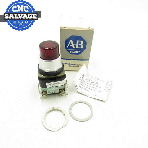 Allen Bradley Push Button Switch 800T-QBL24R SER T *New Open Box*