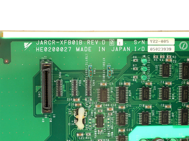 Yaskawa PC Board JARCR-XFB01B Rev. D01