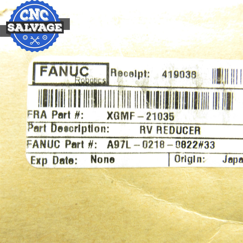 Fanuc VigoDrive RV Reducer A97L-0218-0822 XGMF-21035 RV-50C-32.54 *New No Box*