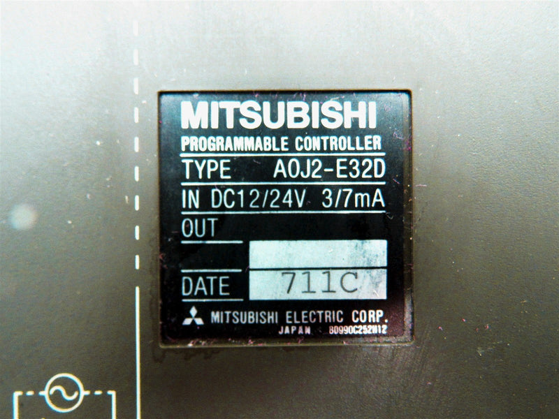 Mitsubishi Melsec Programmable Controller A0J2-E32D *Tested*