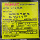 Fanuc AC Servo Motor A06B-0371-B175