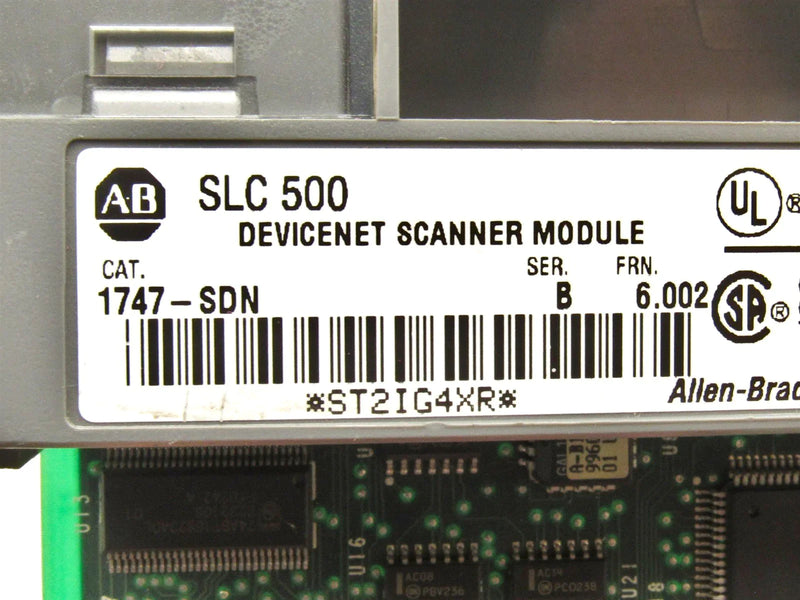 Allen Bradley DeviceNet Scanner Module 1747-SDN Ser: B