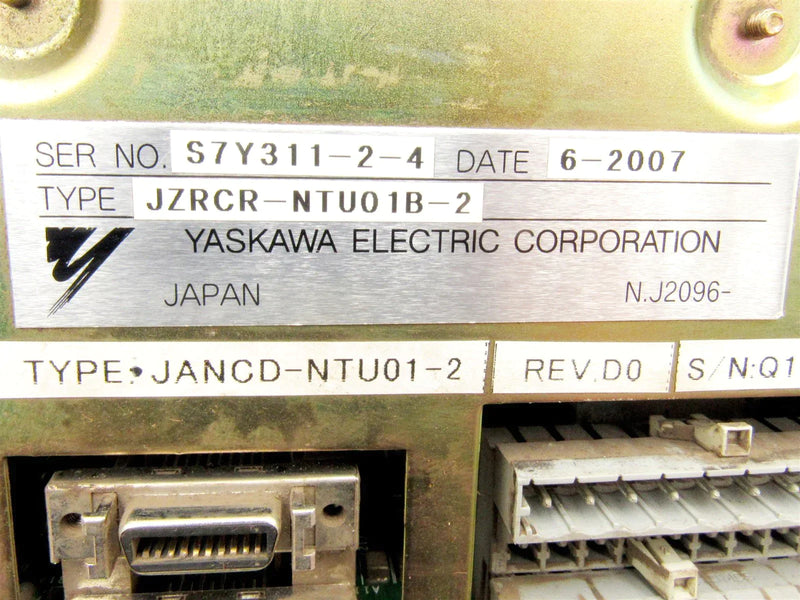 Yaskawa Power Supply Module JZRCR-NTU01B-2
