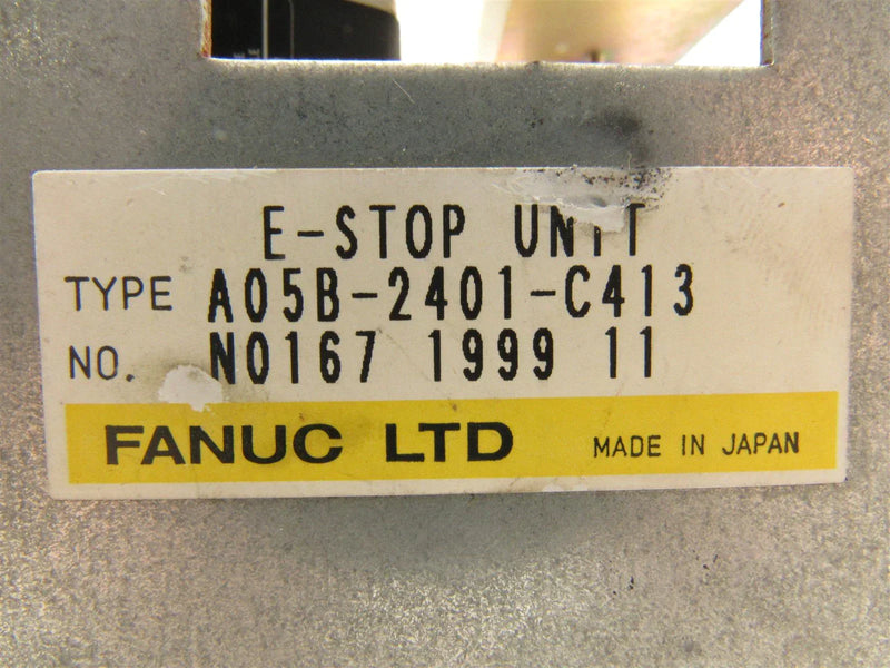 Fanuc Robot Controller E-Stop Unit A05B-2401-C413