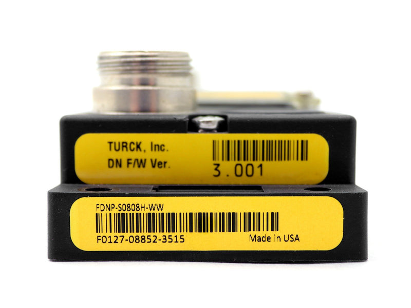 Turck 8 In/8 Out Device Net BUS Module FDNP-S0808H-WW *New No Box*