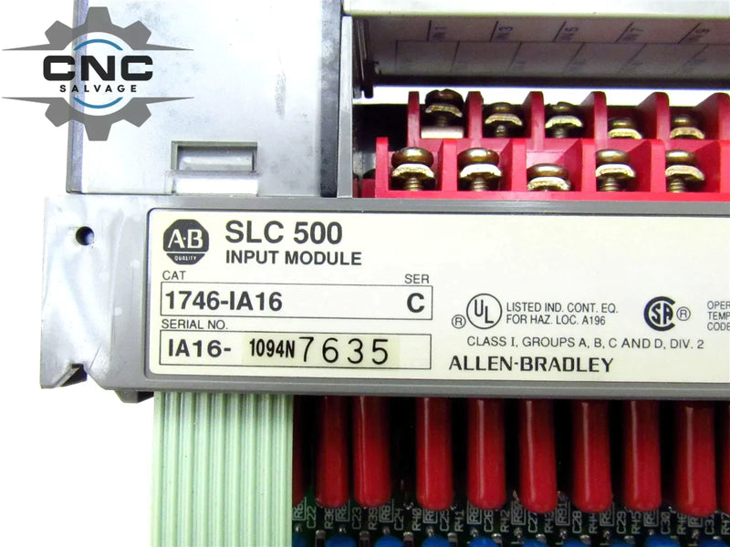 Allen Bradley SLC 500 Input Module 1746-IA16 Ser. C *Tested*