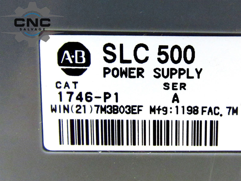 Allen Bradley SLC500 Assembly Rack 1746-A4/B *See Description*