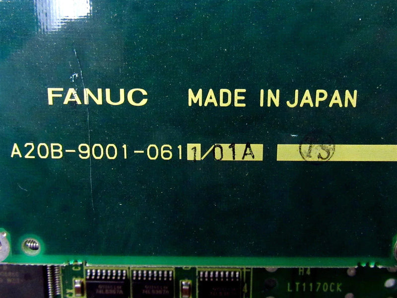 Fanuc Ethernet Remote PCB w/A20B-9001-0611/01A A16B-2201-0891/03A