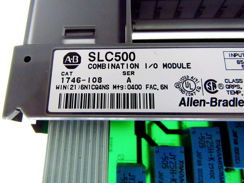 Allen Bradley SLC500 Combination I/O Module 1746-IO8 Ser. A